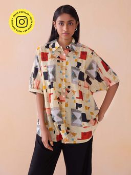 Ancestry - Cotton Multicolour Shirt