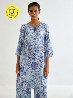 Ancestry - Paisley Printed Kurta