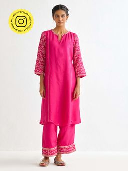Ancestry - Rani Pink Kurta