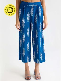 Ancestry - Blue Printed Pant