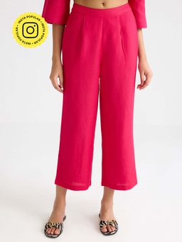 Ancestry - Pink Linen Pant