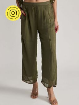 Ancestry - Olive Straight Pant