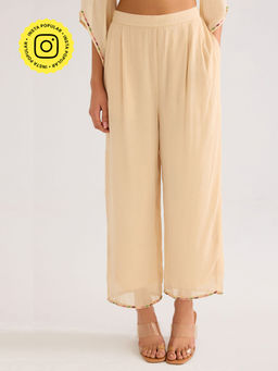 Ancestry - Beige Straight Pants