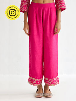 Ancestry - Rani Pink Straight Pant