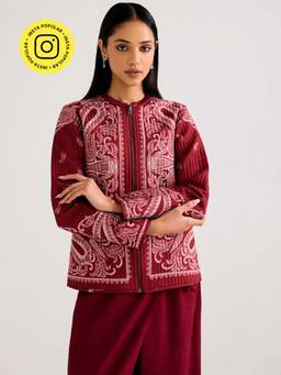 Ancestry - Reversible Printed Quilted Jacket