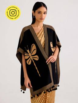 Ancestry - Dragonfly Knitted Kaftan Jacket