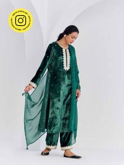 Ancestry - Inaya Green Dupatta