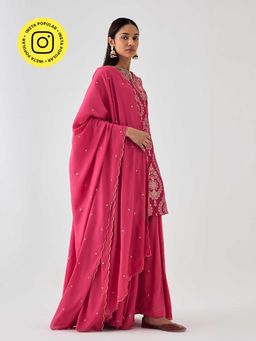 Ancestry - Pink Dupatta