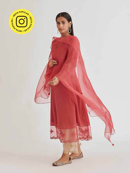 Ancestry - Irina Organza Silk Dupatta