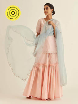 Ancestry - Irina Silk Organza Dupatta