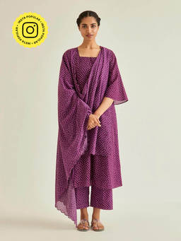 Ancestry - Royal Bandhani Dupatta