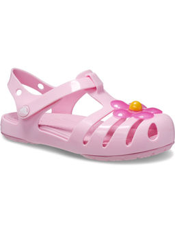 Crocs - Kids Isabella Sandals Flamingo Pink