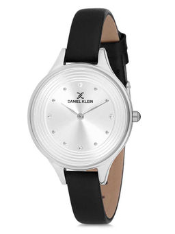 Daniel Klein - Silver FIORD Round Dial Analog Watch For Women - DK12037 - 1