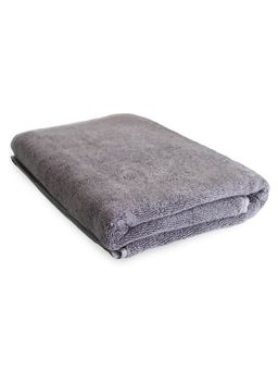 Heelium - Bamboo Bath Towel, Soft, Absorbent & Odour Free, 140x70cm, Grey