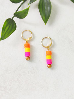 Lime By Manika - Neon Drop Earrings