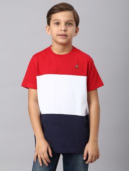 Beverly Hills Polo Club - Piled High Short sleeve T-Shirt -Red