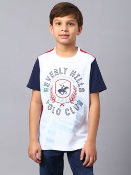 Beverly Hills Polo Club - University of Mix it T-Shirt White