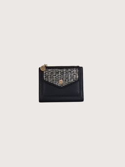 LODIS - Black Stacey Compact Leather Wallets With Card Cases