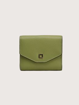 LODIS - Green Monica French Wallets With Card Cases