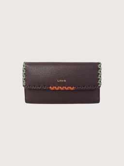 LODIS - Brown Around The Edges Large Flap Wallets With Card Cases