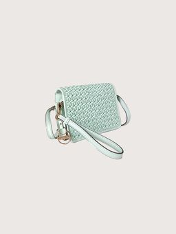LODIS - Green Bea Mini Leather Sling With Cross Bags