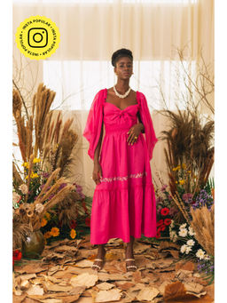 House of Fett - Pink Larissa Pink Dress
