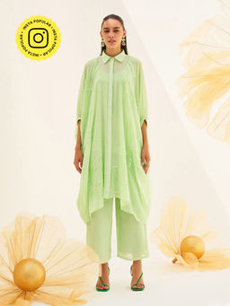 House of Fett - Sage Mirage Kaftan Set - Green (Set of 3)