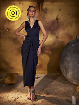 House of Fett - Navy Blue Spartan Dress