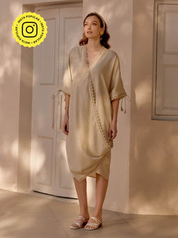 House of Fett - Bali Vibes Kaftan With Belt (Set of 2)