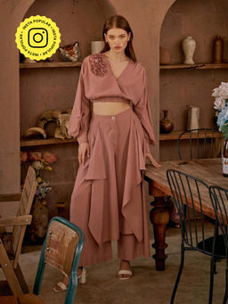 House of Fett - Rosie Co-Ord Set - Mauve