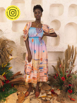 House of Fett - Turkey Dress - Multi-Color