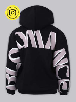 House of Fett - Belomancy Urban Chic Loose Fit Womens Hoodie - Black