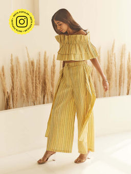 House of Fett - Cyprus Yellow Crop Top