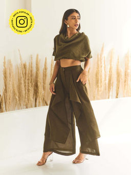 House of Fett - Mersin Henna Top - Green