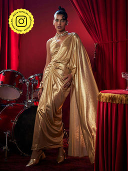 House of Fett - Medusa Golden Glam Gown