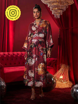 House of Fett - Divine Dahlia Kaftan Dress