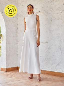 House of Fett - Womens Epsom White Jumpsuit