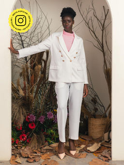 House of Fett - Womens Rochester Tailored White Pant