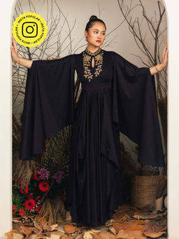 House of Fett - Adonis Blue Maxi Dress