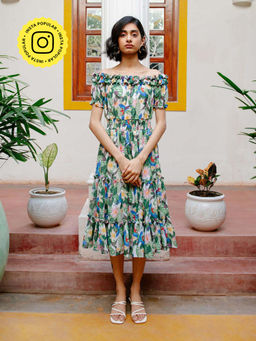 House of Fett - Lovebird Tropical Summer Dress