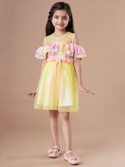 PSPeaches - Multinet Dress Multi Color