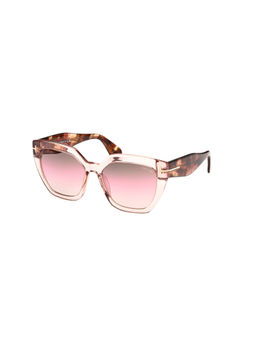 Tom Ford Eyewear - Women Pink Lens Full Rim Sunglasses - FT0939 56 72F (56)