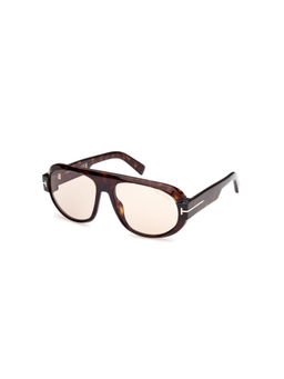 Tom Ford Eyewear - Men Brown Lens Full Rim Sunglasses - FT1102 59 52E (59)