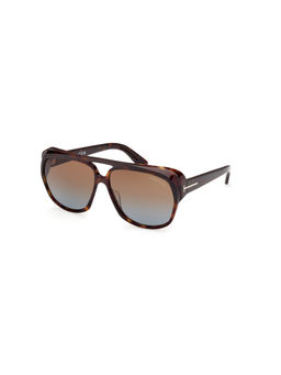 Tom Ford Eyewear - Men Brown Lens Full Rim Sunglasses - FT1103 61 52F (61)