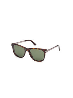 Tom Ford Eyewear - Men Green Lens Full Rim Sunglasses - FT1104 53 52N (53)