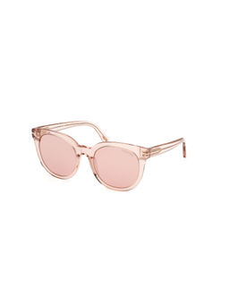 Tom Ford Eyewear - Women Pink Lens Full Rim Sunglasses - FT1109 53 72S (53)