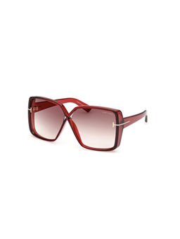 Tom Ford Eyewear - Women Red Lens Full Rim Sunglasses - FT1117 63 66G (63)