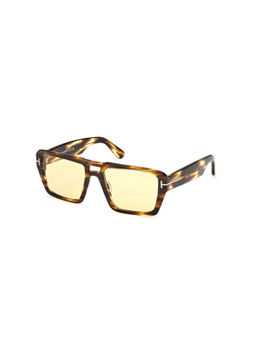 Tom Ford Eyewear - Unisex Yellow Lens Full Rim Sunglasses - FT1153 56 52E (56)