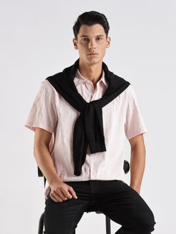 Calvin Klein - Pink Stripes Relaxed Fit Shirt