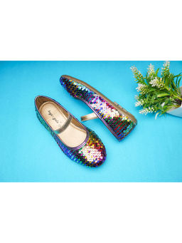 BOYZ N GALZ - Girls Multicolor Embellished Ballerina